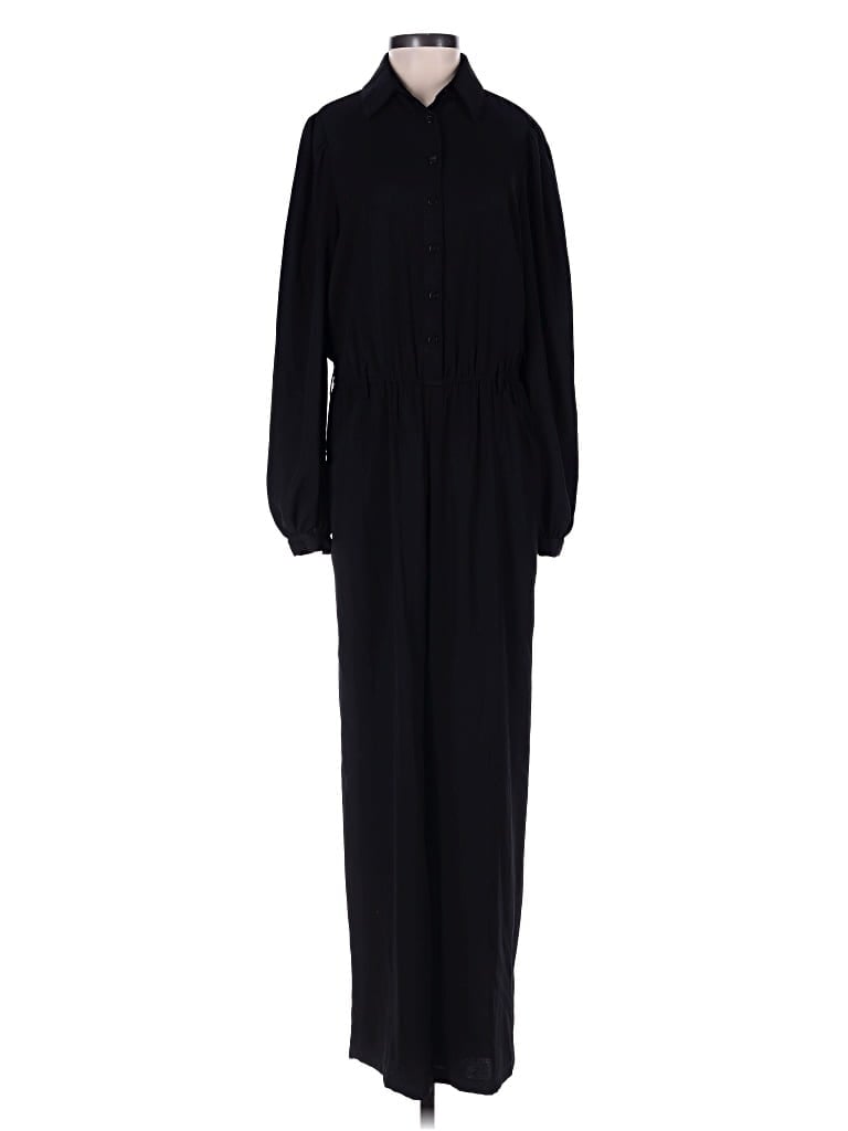 Pre-owned Max Studio Jumpsuit In Black