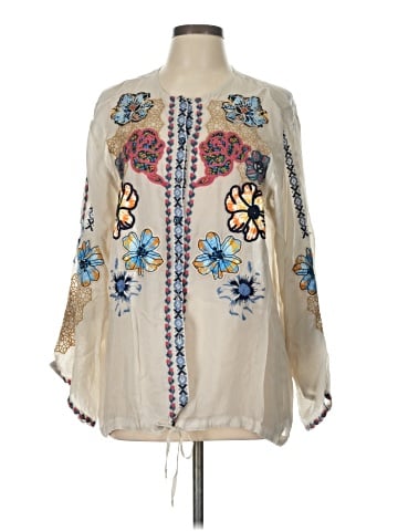 Johnny Was 3/4 Sleeve Blouse (view 1)