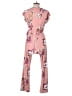 Caution to the Wind Floral Pink Jumpsuit Size S (estimated) - photo 2