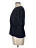Express 100% Rayon Blue 3/4 Sleeve Blouse Size L - photo 5