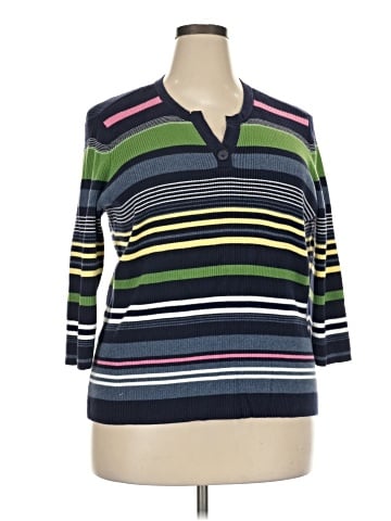 Liz Claiborne 3/4 Sleeve Top (view 1)