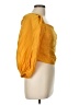 Express Yellow 3/4 Sleeve Blouse Size L - photo 4