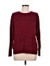 Kim Rogers 100% Cotton Burgundy Pullover Sweater Size M - photo 1