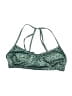 all in motion 100% Polyester Paisley Green Swimsuit Top Size L - photo 1