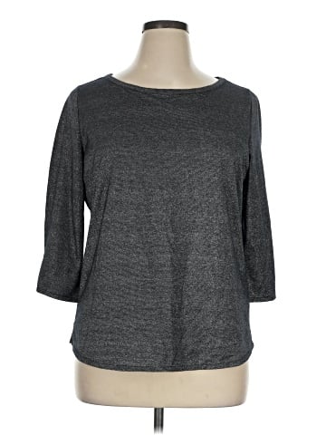 IZOD 3/4 Sleeve Top (view 1)