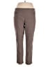 Style&Co Solid Brown Active Pants Size XL - photo 1
