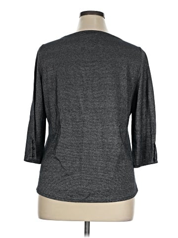 IZOD 3/4 Sleeve Top (view 2)
