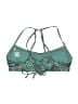 all in motion 100% Polyester Paisley Green Swimsuit Top Size L - photo 2