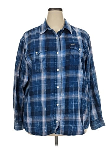 Wrangler Jeans Co Long Sleeve Button-Down Shirt (view 1)
