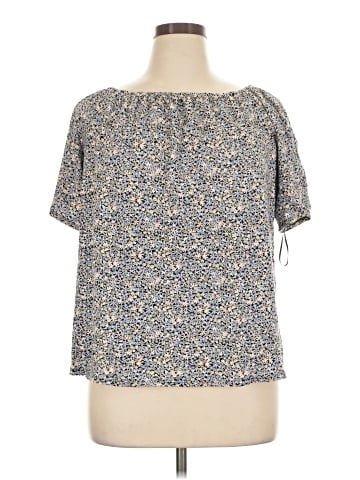J.Jill Short Sleeve Blouse (view 1)