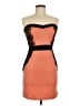 J for Justify Color Block Orange Cocktail Dress Size M - photo 1