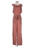 Eva Franco 100% Polyester Tweed Brown Jumpsuit Size XS - photo 1