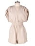 Entro Solid Tan Romper Size S - photo 1