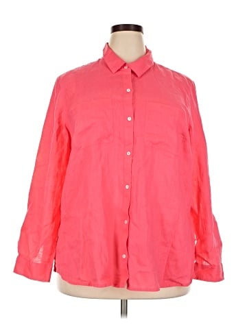 Charter Club Long Sleeve Button-Down Shirt (view 1)