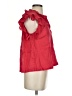Olivaceous Red Sleeveless Blouse Size S - photo 4