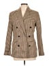 Unbranded 100% Polyester Houndstooth Brown Blazer Size L - photo 1