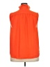 Ann Taylor 100% Polyester Orange Sleeveless Blouse Size XXL - photo 2