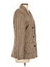 Unbranded 100% Polyester Houndstooth Brown Blazer Size L - photo 4