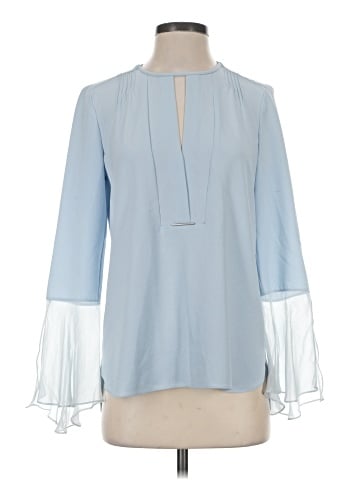 Elie Tahari Long Sleeve Blouse (view 1)