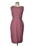 En Focus Studio Solid Burgundy Cocktail Dress Size 10 - photo 1