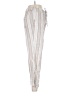 Per Se Stripes Silver Linen Pants Size M - photo 4