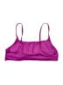 Athleta Solid Purple Swimsuit Top Size L - photo 2