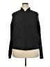 Avia 100% Polyester Solid Black Track Jacket Size 20 - photo 1