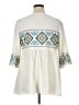 BLOOMCHIC Ivory 3/4 Sleeve Blouse Size 14 - 16 - photo 2