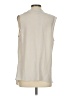 Theory 100% Polyester Ivory Sleeveless Blouse Size S - photo 2