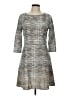 Max Studio Tweed Gray Casual Dress Size L - photo 1