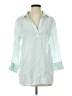 Vineyard Vines Teal 3/4 Sleeve Button-Down Shirt Size S - photo 1