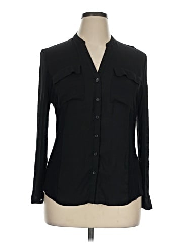 INC International Concepts Long Sleeve Blouse (view 1)