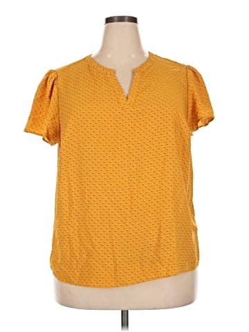 Hilary Radley Short Sleeve Blouse (view 1)