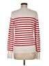 Marled by Reunited Stripes White Pullover Sweater Size M - photo 2