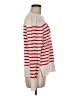 Marled by Reunited Stripes White Pullover Sweater Size M - photo 4