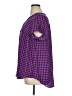 Torrid 100% Polyester Purple Short Sleeve Blouse Size 1X Plus (1) - photo 5