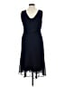 Le Bos 100% Polyester Blue Cocktail Dress Size 16 - photo 2