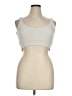 Hazel 100% Polyester Ivory Tank Top Size XL - photo 1
