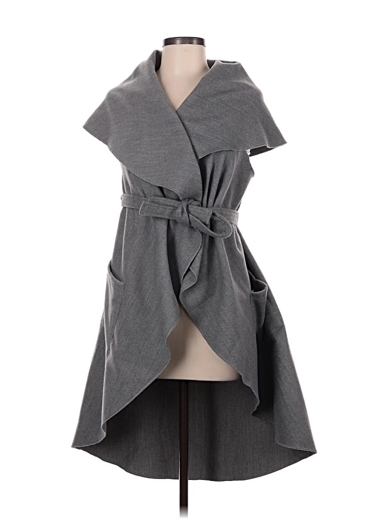 Pre-owned Akira Cardigan Sweater In Gray