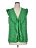 Worthington 100% Polyester Green Sleeveless Blouse Size XL - photo 1