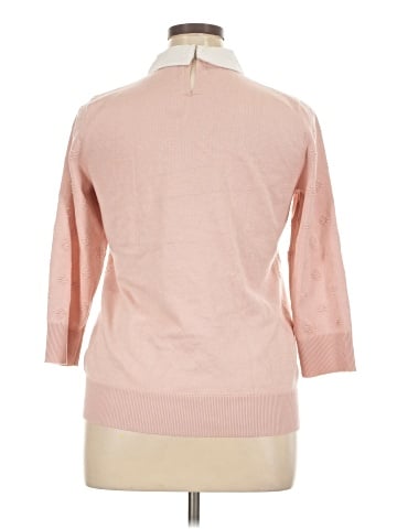Cable & Gauge Pullover Sweater (view 2)