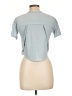 Active by Old Navy Blue Short Sleeve Top Size L - photo 2