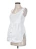 Seraphine White Sleeveless Blouse Size Sm Maternity - photo 1