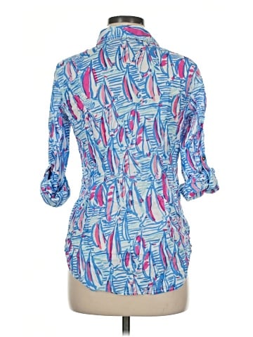Lilly Pulitzer 3/4 Sleeve Button-Down Shirt (view 2)