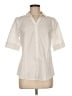 Talbots Ivory Short Sleeve Polo Size 8 - photo 1