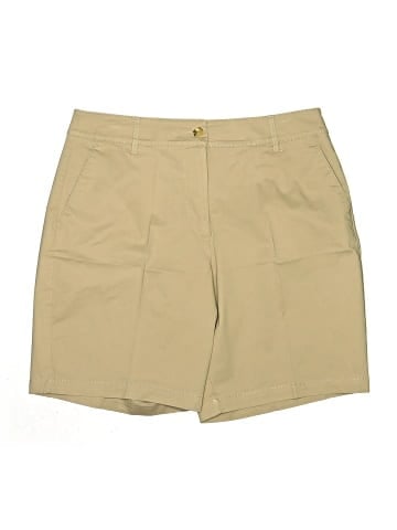 Kim Rogers Khaki Shorts (view 1)