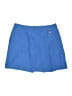 IZOD 100% Polyester Solid Blue Skort Size 10 - photo 1