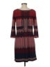 Max Studio Chevron-herringbone Burgundy Casual Dress Size M - photo 2