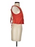 Lulus 100% Cotton Orange Sleeveless Top Size XS - photo 4