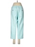 Covington 100% Cotton Solid Blue Casual Pants Size 8 - photo 2